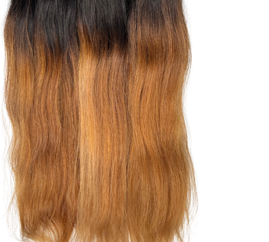 Ombre: Indian Wavy Bundle Custom Colored